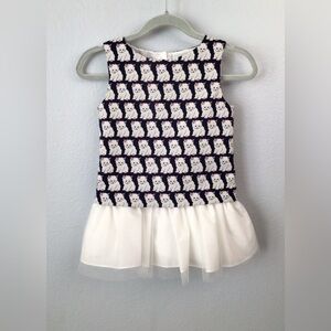 Charabia Dress Girls Lined  2A/2yrs